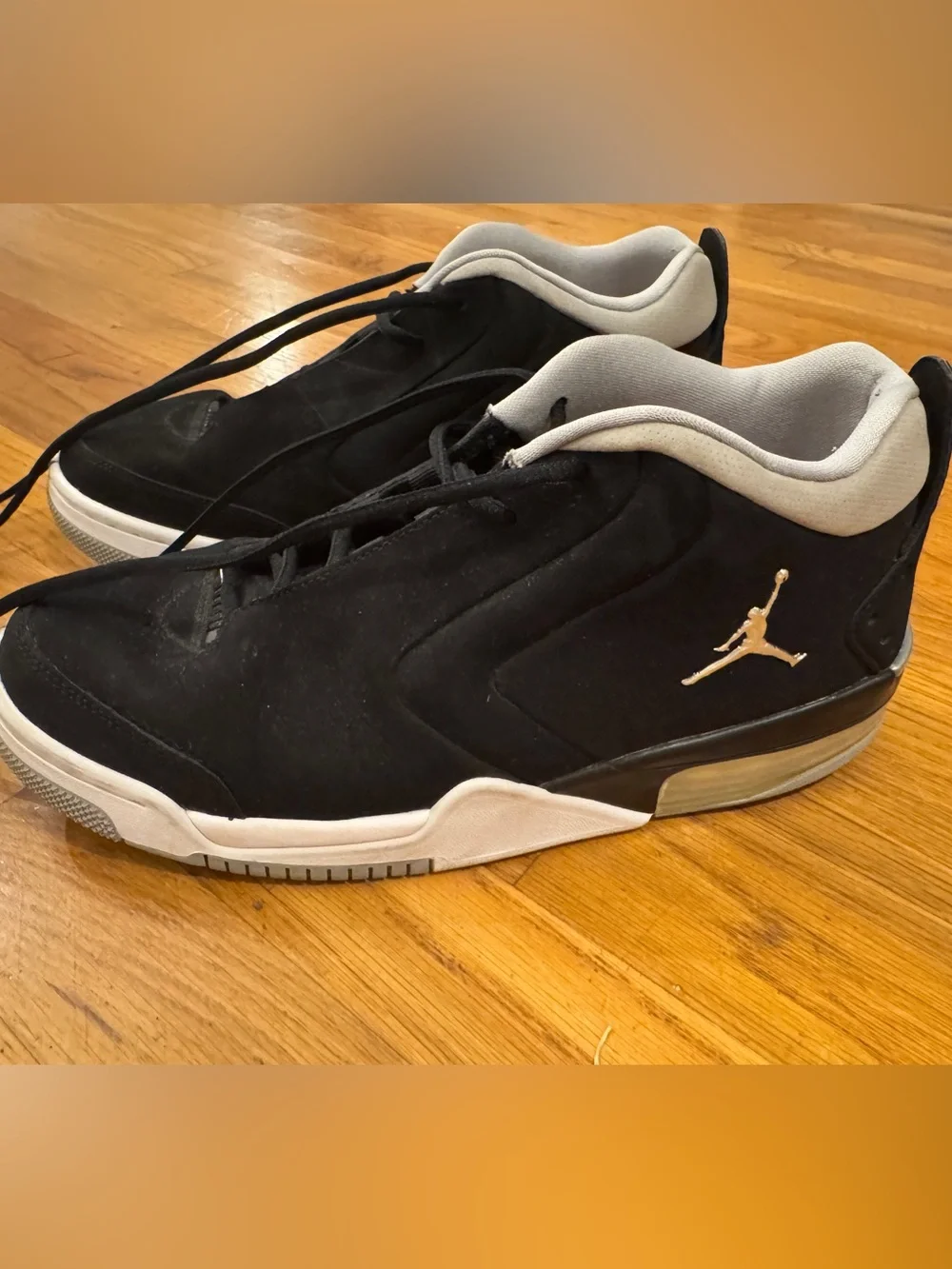 Jordan Big Fund Black/Metallic Silver-White